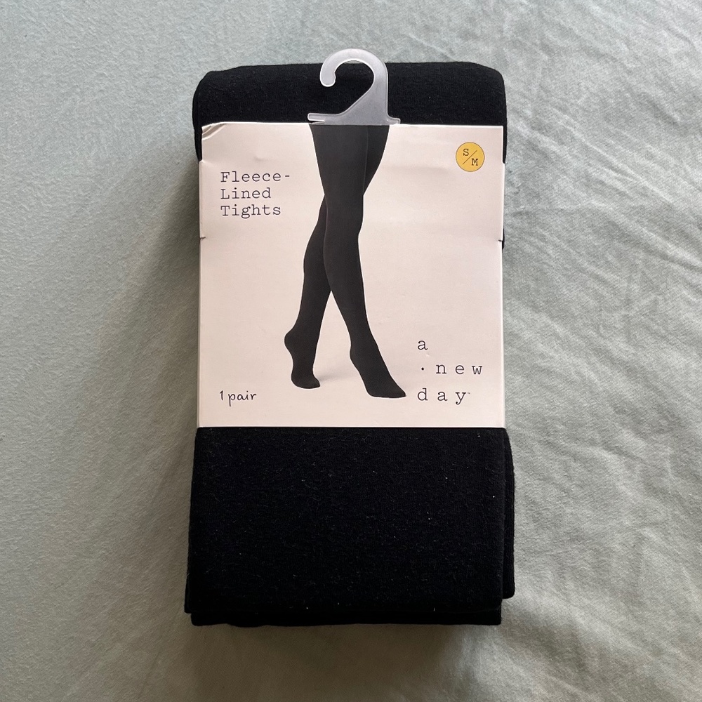 A New Day Fleece-Lined Tights NWT